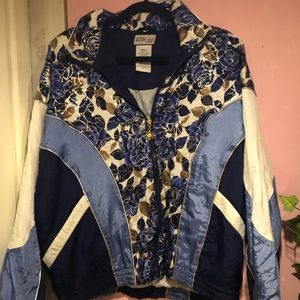 Vintage Floral windbreaker